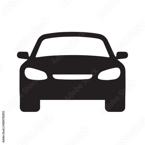 Modern automotive vehicle illustration with vibrant color accents