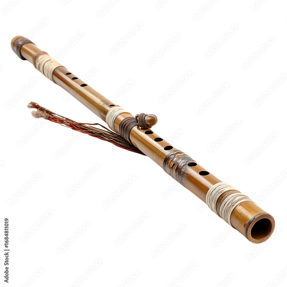 Fototapeta premium Bamboo flute natural sound harmony peace