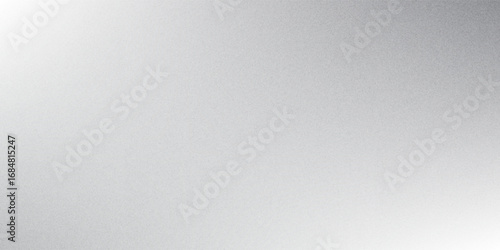 Grey gradient grain texture background gray black white monochrome smooth grainy backdrop design copy space