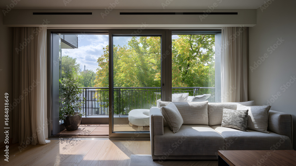 Fototapeta premium modern living room with sofa