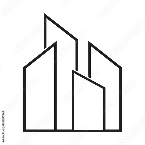 Architecture logo, home logo , home Architecture logo, building architecture logo design vector illustration