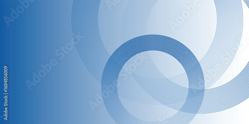 Gradient abstract background with circular line patterns modern