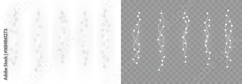 Canvas Print Ideal for festive decorations, wedding design, holiday banners, overlays and party visuals