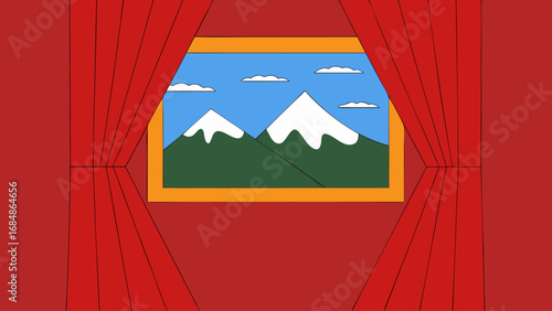 minimalist-mountain-landscape-vector-art