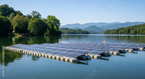 Floating Solar Panels: Harnessing Clean Energy Amidst Tranquil Lakes