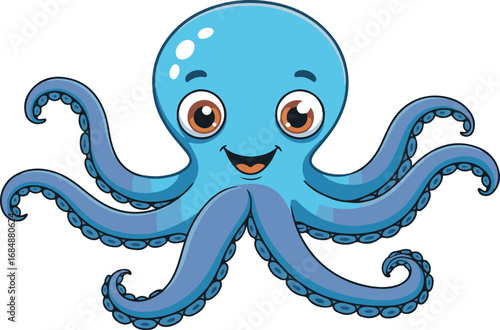 octopus cartoon illustration