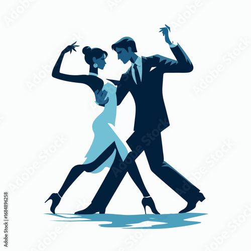 Illustration of someone dancing