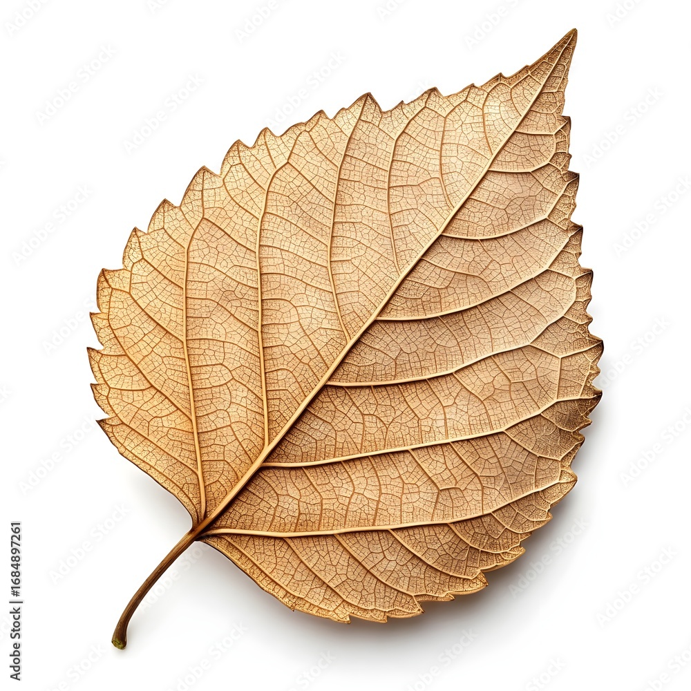 Obraz premium Corkwood Tree Leaf Distinctive Australian Native Foliage with Smooth Green Texture and Delicate Organic Veins on White Solid Background Minimalist Still Life Celebrating Natural Fresh Vitality