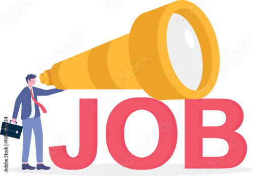 Looking for a new job, employment, career, job hunt, finding an opportunity,

