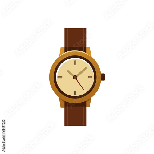 luxury wooden timepiece with stylish open frame  o