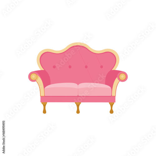 the curved lines and classic design of the opulent