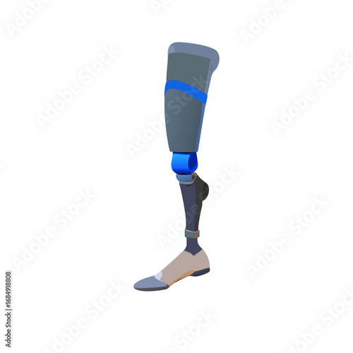 prosthetic-leg-icon-3d-illustration-render