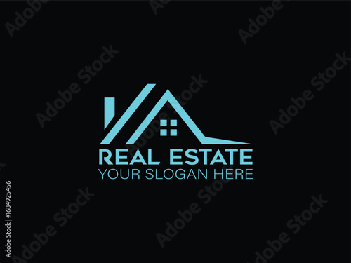 Luxury real estate logo design	