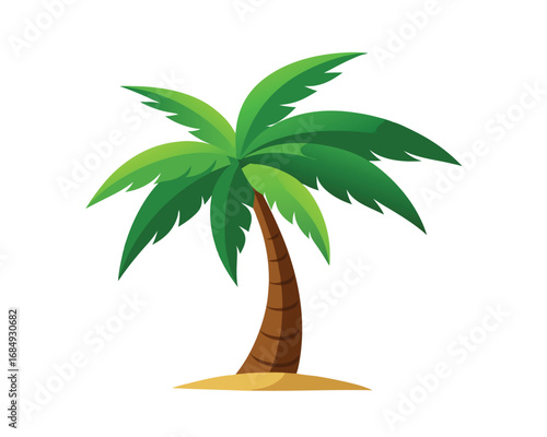 palm tree vector illustration