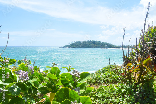 Tropical coast ocean - Experience the tranquility of a tropical coastline, where