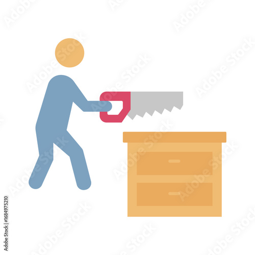 labour  Vector Icon which can easily modify or edit