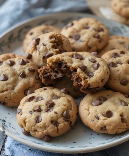 homemade chocolate chip cookies