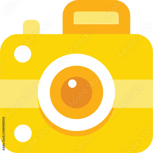 Yellow camera icon