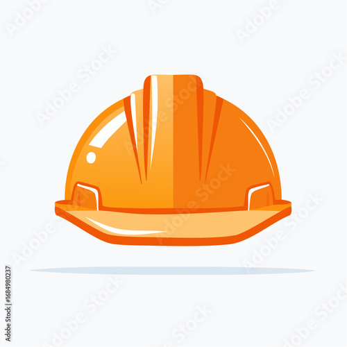 Symbole graphique simple de protection construction