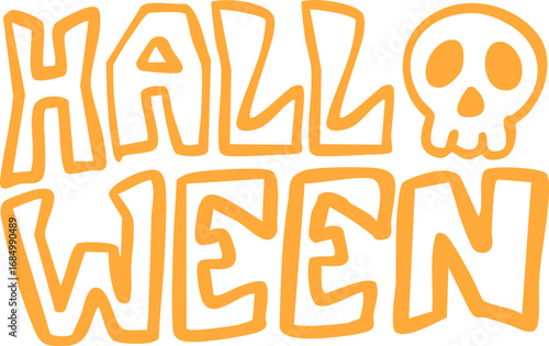 Happy Halloween Doodle