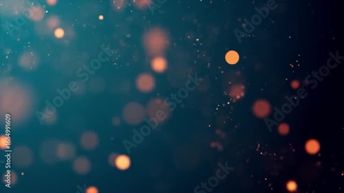 red bokeh background