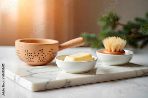 Wallpaper Mural Cozy Breakfast Still Life Torontodigital.ca