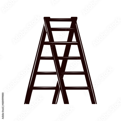 Wooden Step Ladder