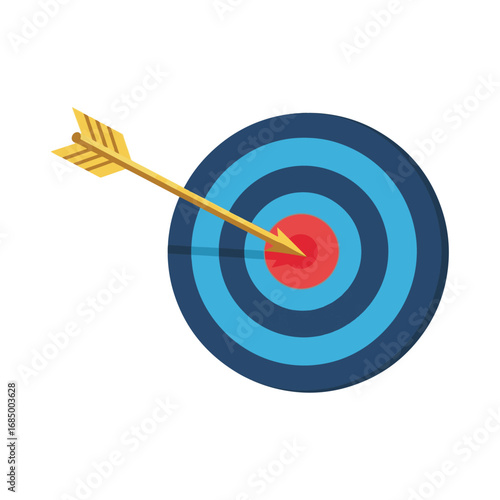 target marketing vector illustration design