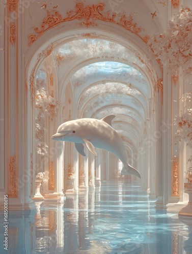 Magical Fairy-Tale Fantasy Landscape Background