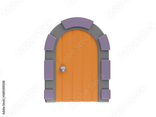 dungeon icon 3d illustration render