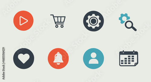 Icon set material design