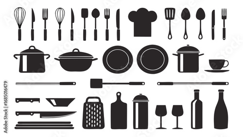 Kitchen Utensils and Cookware Collection kitchenware