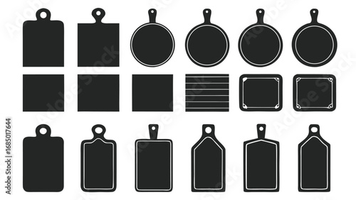 Various cutting board shapes and styles cutting boards
