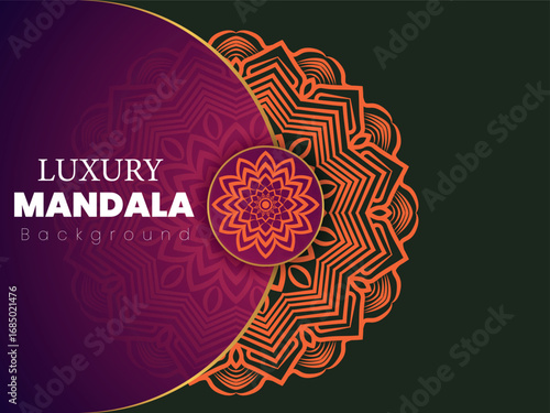 Luxury Mandala Background Design