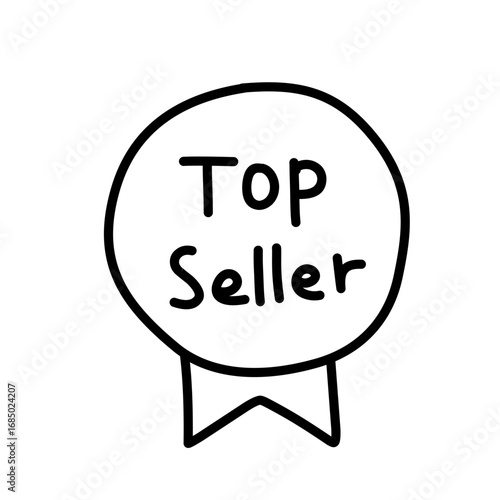 top seller handdrawn