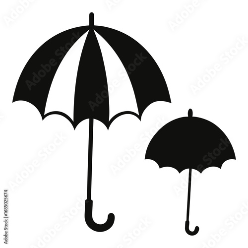 umbrella isolated on white background