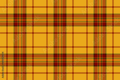 Warm, vibrant tartan pattern.  Classic design for backgrounds, textiles, or digital art. Evokes tradition, heritage, and cozy feelings. Versatile, stylish texture.