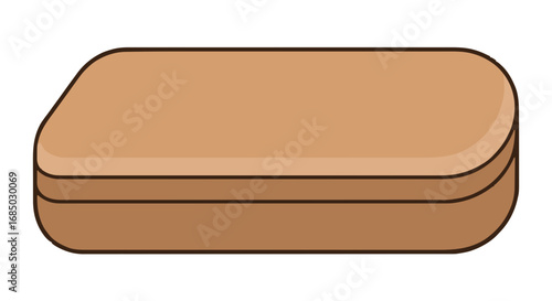 A classic brown hardshell glasses case offers stylish and secure protection for carrying and storing your essential eyeglasses and sunglasses