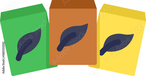 Tea Sachets Flat Icon