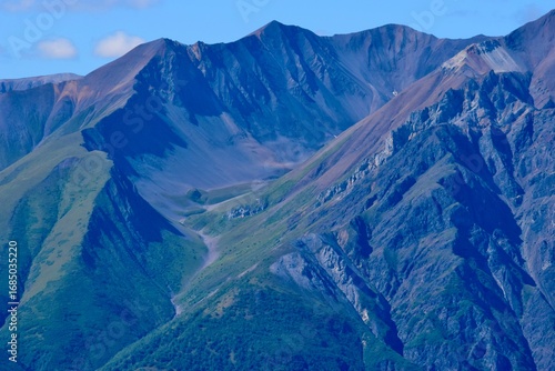Mountain landscape on a clear day