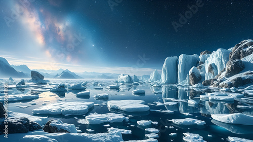 Ganymedes icy marvels and the celestial expanse