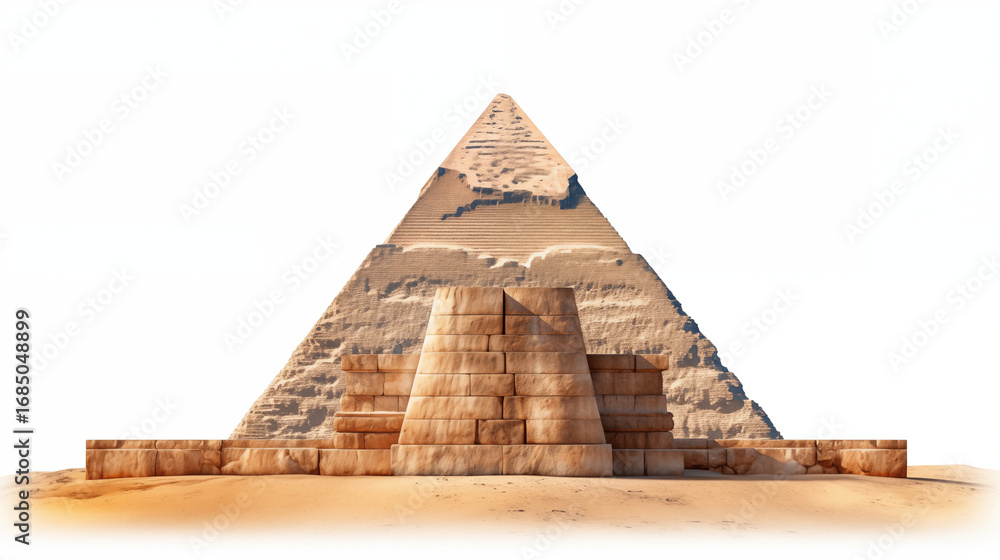 Fototapeta premium Unveiling the Wonders of the Egyptian Pyramids
