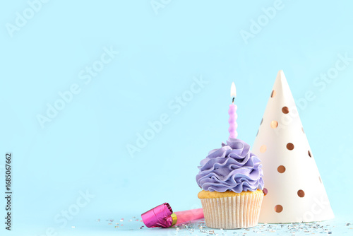 Sweet Birthday cupcake with...