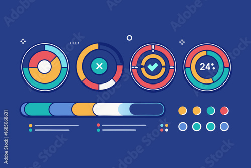  UI Loading & Progress Micro-Interactions Vector Pack