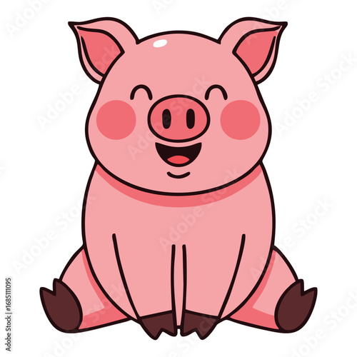 An adorable round green monster character looking very sad and upset on a white background.