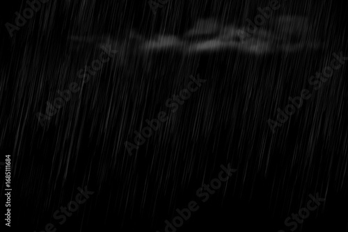 Realistic Rain Overlay. Rain effect that you can easily apply to your designs and photos.