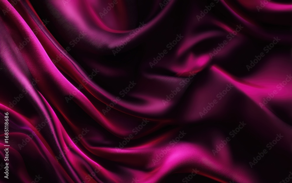 Fototapeta premium A purple fabric with a shiny texture