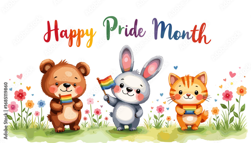 Fototapeta premium happy pride month, happy pride, pride month, pride flag, happy pride flag, pride month flag, happy pride month, gay pride month, lgbt, happy pride, pride flag, month flag, flag pride, gay, national pr
