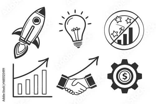 Business startup and development concept