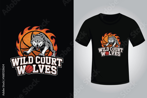 BASKETBALL STREETWEAR T SHIRT DESIGN